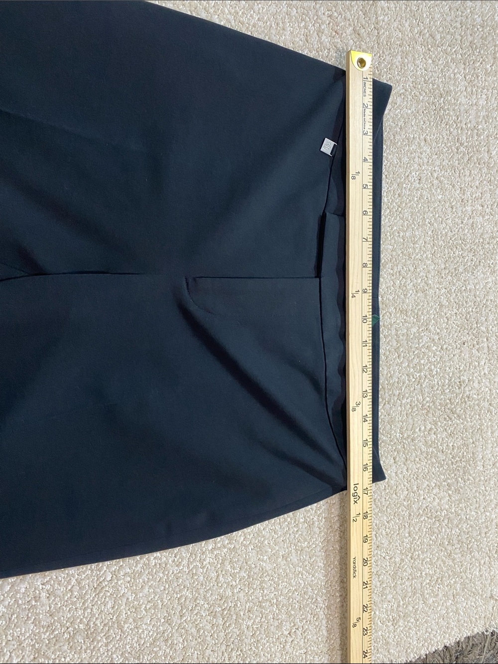 Lauren Ralph Lauren Black Straight-Leg Dress Pants Size 8 - Picture 9 of 16